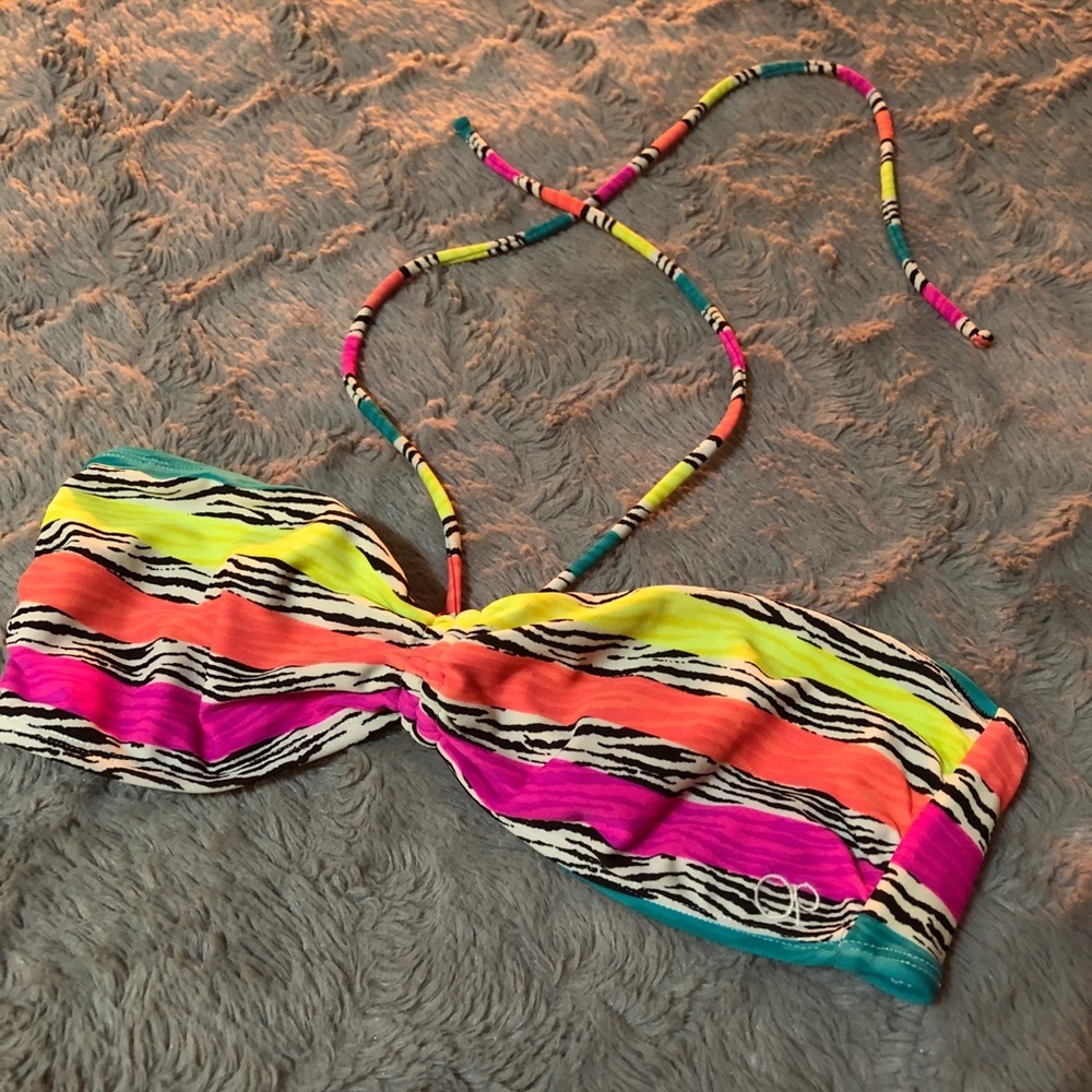 free neon swimsuit top